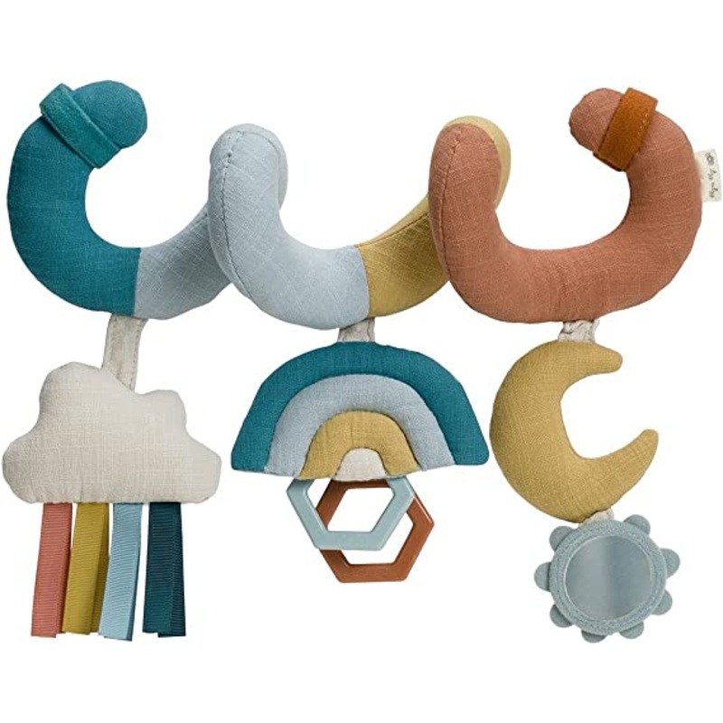 Bitzy Bespoke Itzy Bitzy Spiral Car Seat Activity Toy | Rainbow