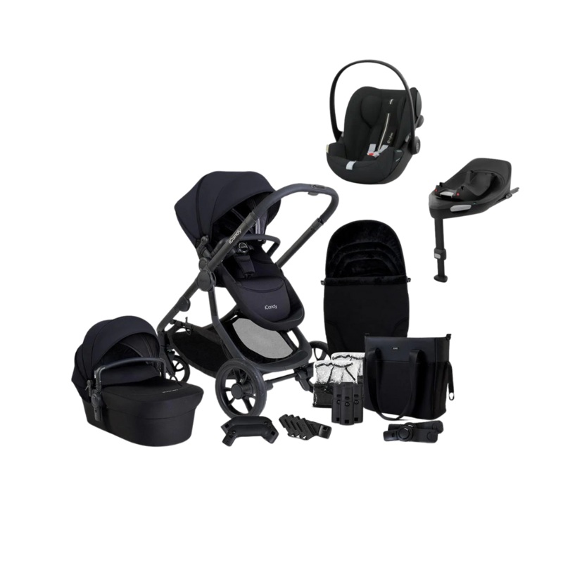iCandy Orange 4 Travel System with Cybex Cloud G & Base  – Black