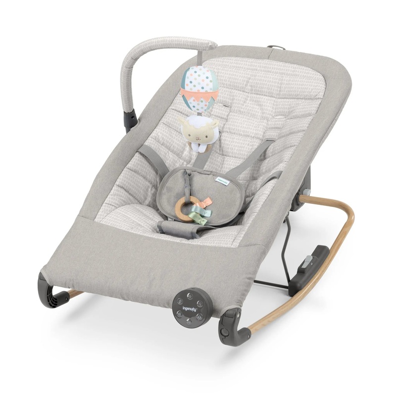 Keep InMotion Automatic Baby Rocking Seat – Gray