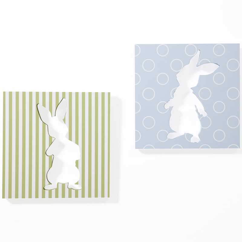 Lambs & Ivy Peter Rabbit Wall Decor – Set of 2