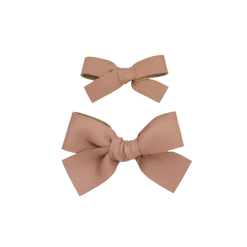Leather – Sienna Bow Clip