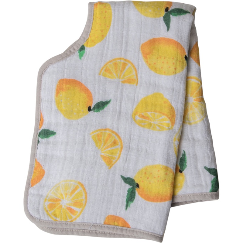 Little Unicorn Cotton Burp Cloth – Lemon