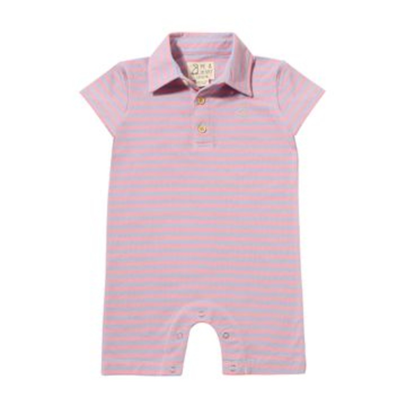 Me & Henry Drift Polo Romper