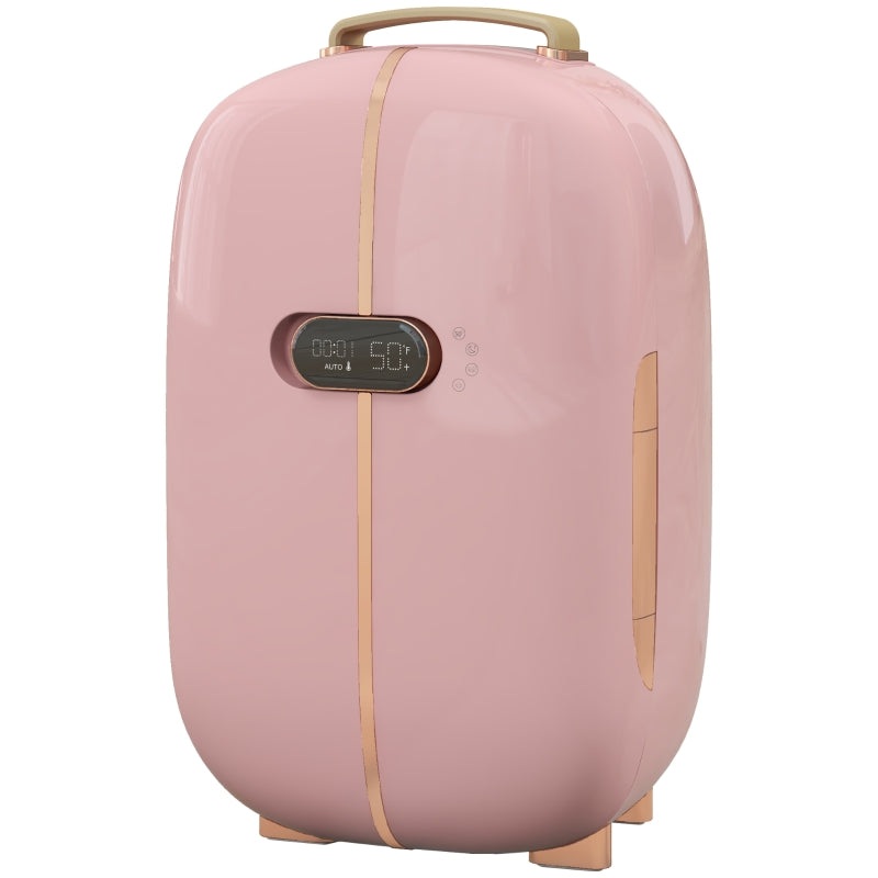 Portable Skincare Fridge with LED Display
