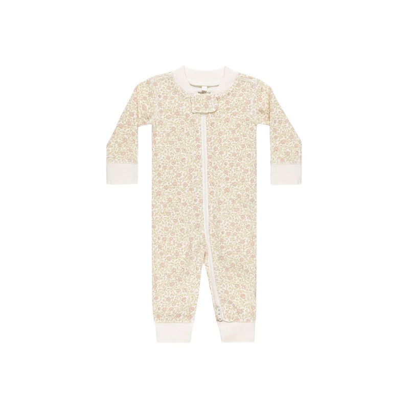 Quincy Mae Zip Long Sleeve Sleeper – Primrose