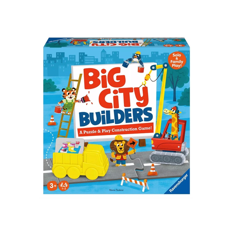 Ravensburger Big City Builders: A Puzzle & Play Construction Game