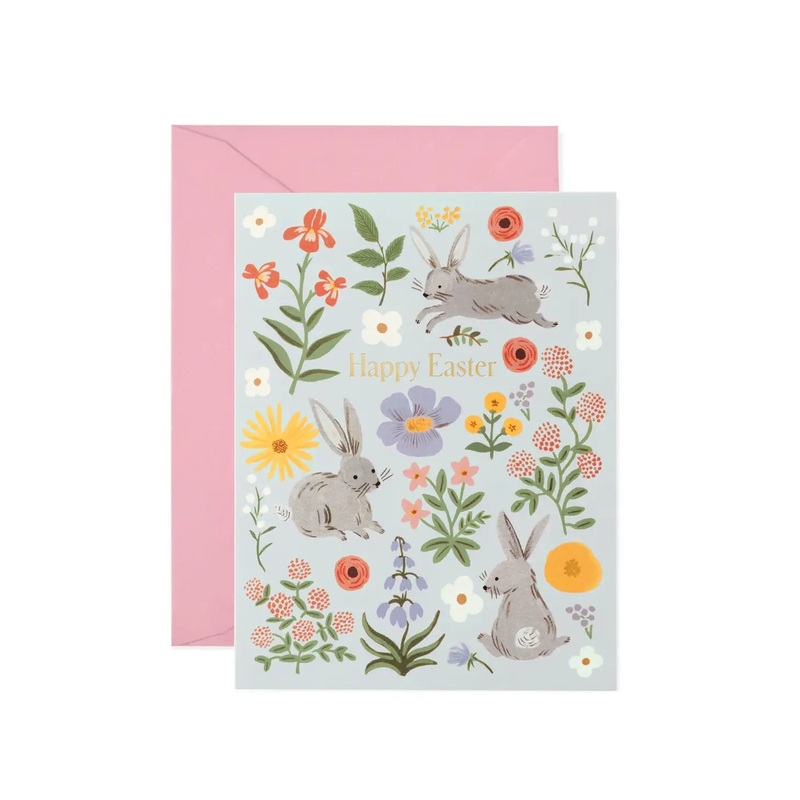 Rifle Paper Co. Easter Bunny Fields Card