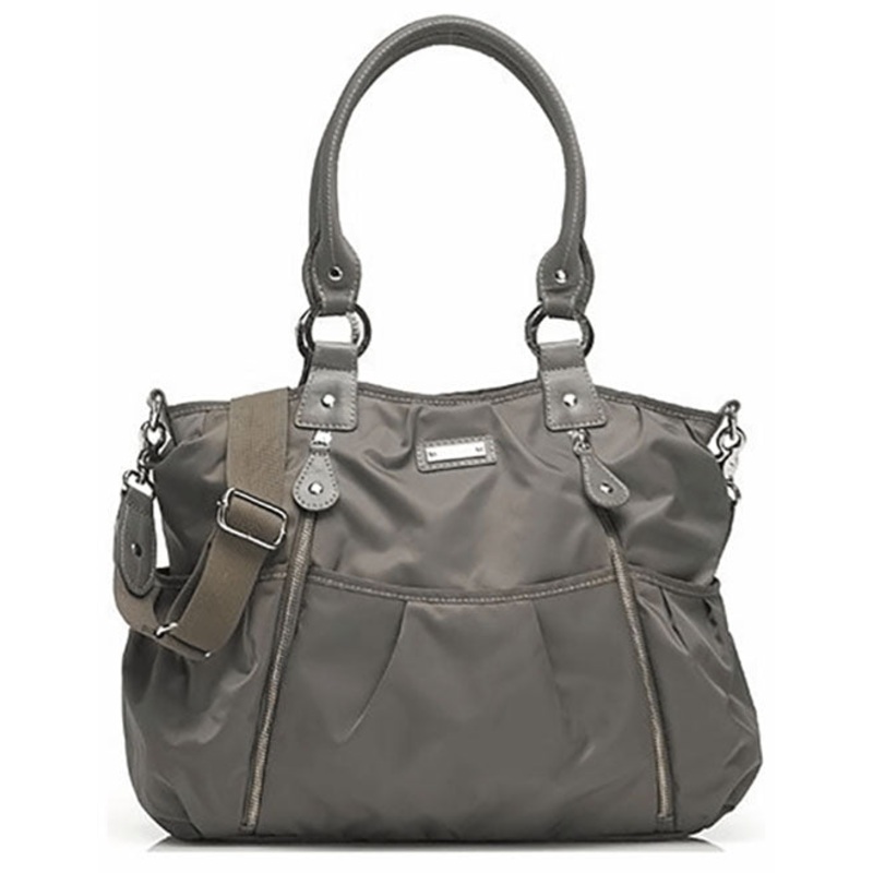 Storksak Olivia Diaper Bag in Grey