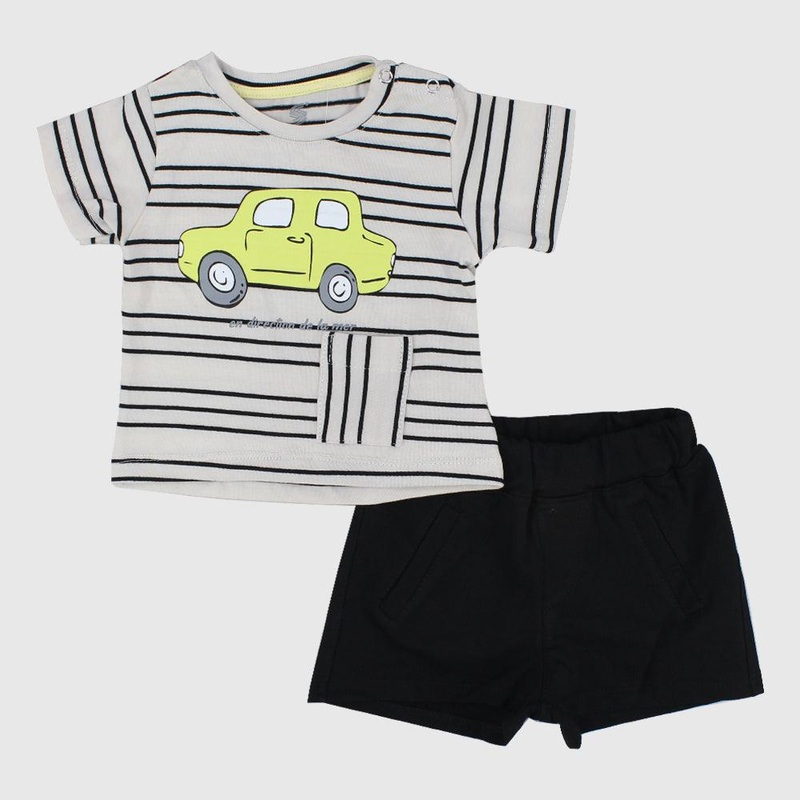 Striped 2-Piece Outfit Set