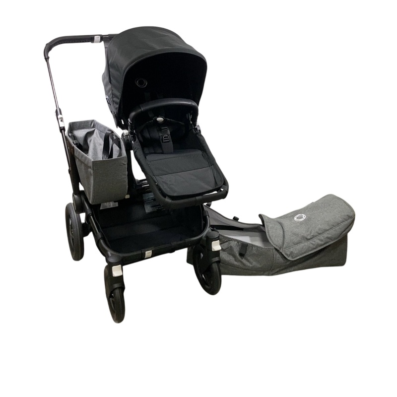 Bugaboo Donkey 5 Mono Stroller, Black, Black, Midnight Black, 2024