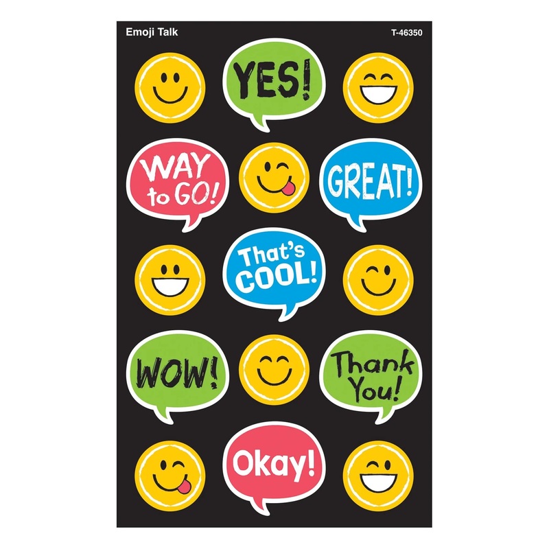 Emoji Talk superShapes Stickers  Large