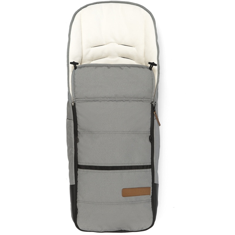 Mutsy Evo Urban Nomad Footmuff – Light Grey