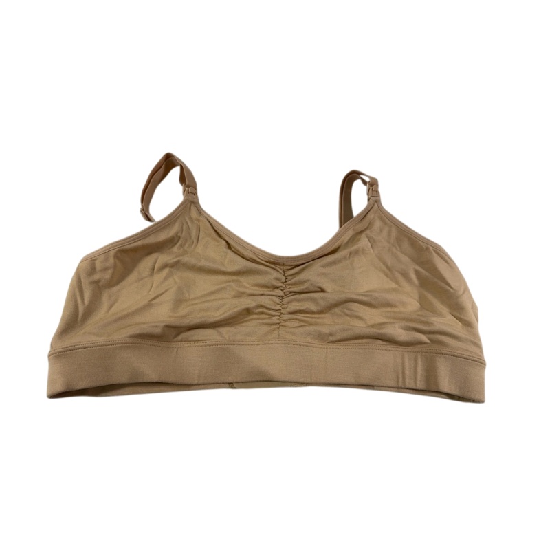 Storq Comfort Zone Nursing Bra, Large, Latte