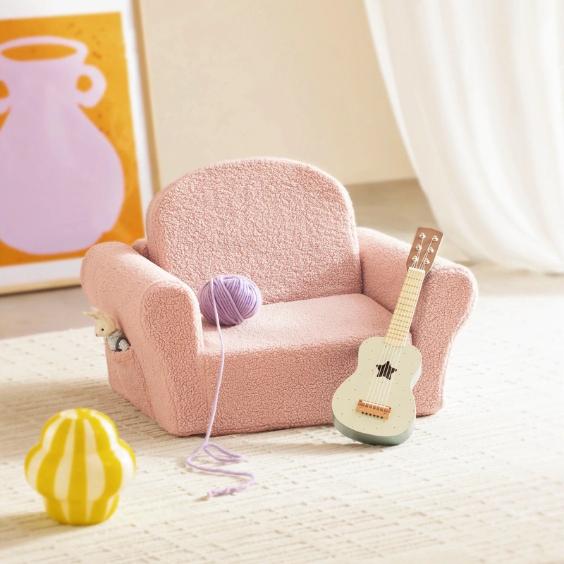 Tiny Land Afternoon Couch  Pink Kids Chair
