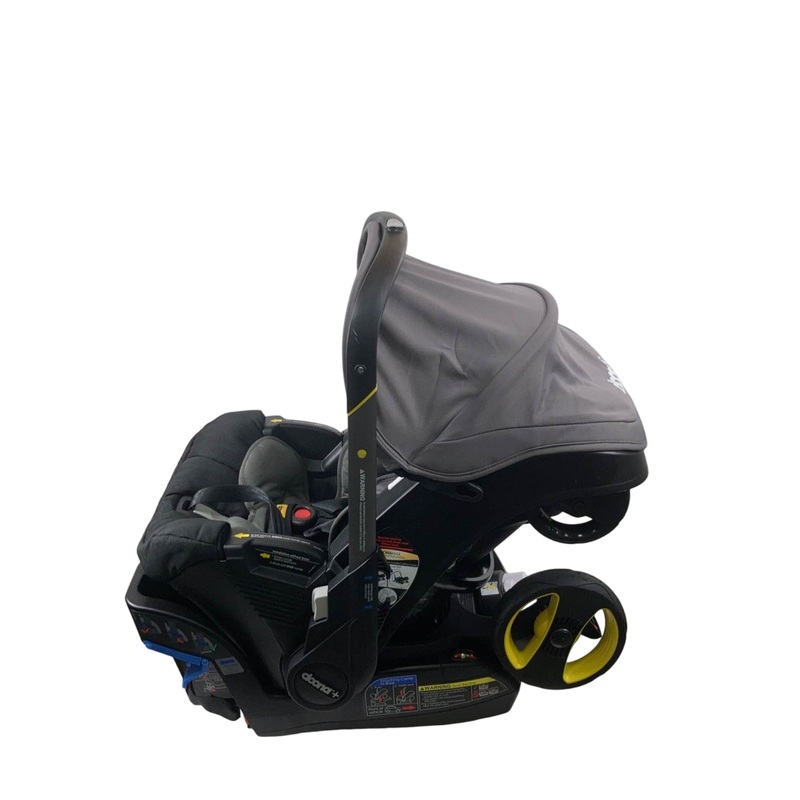Doona Infant Car Seat & Stroller Combo, 2023, Grey Hound