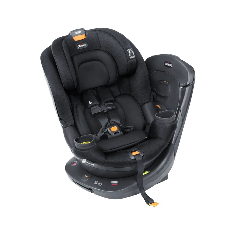 Fit360 ClearTex Rotating Convertible Car Seat – Black