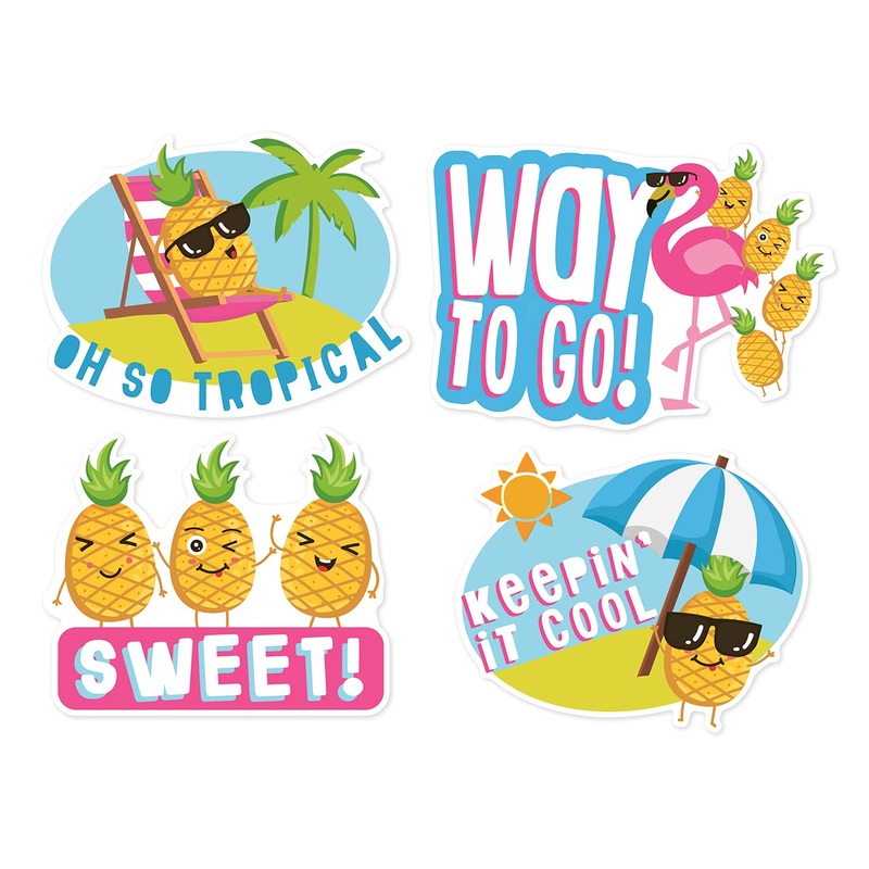 Jumbo Scented Stickers – Pineapple
