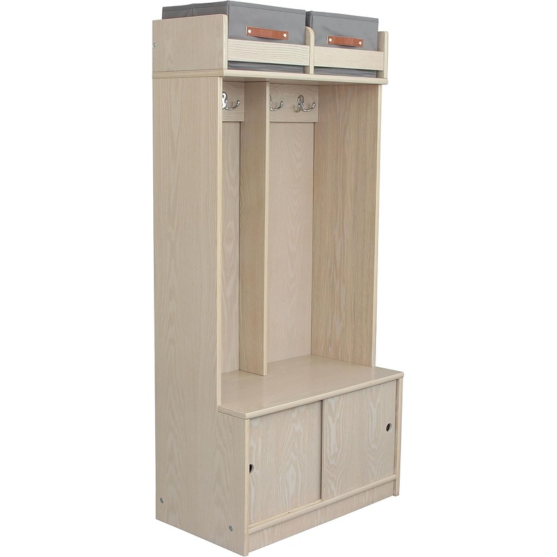 Little Partners Learn ‘N Store Deluxe Cubby, Premium Ivory