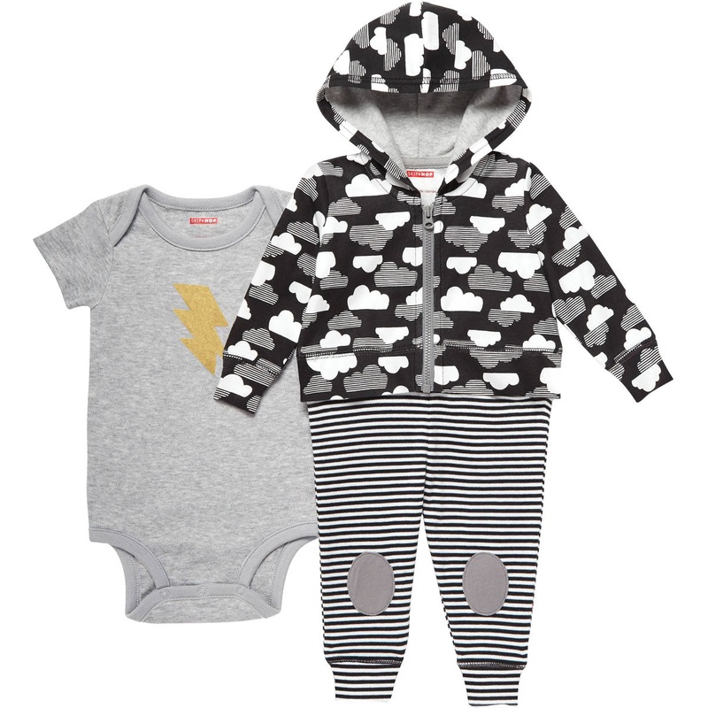 Skip Hop Star-Struck 3-Piece Set – Grey (9 Months)
