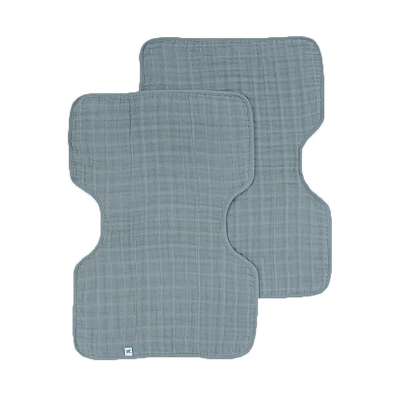 2 Pack Muslin Burp Cloth Sea