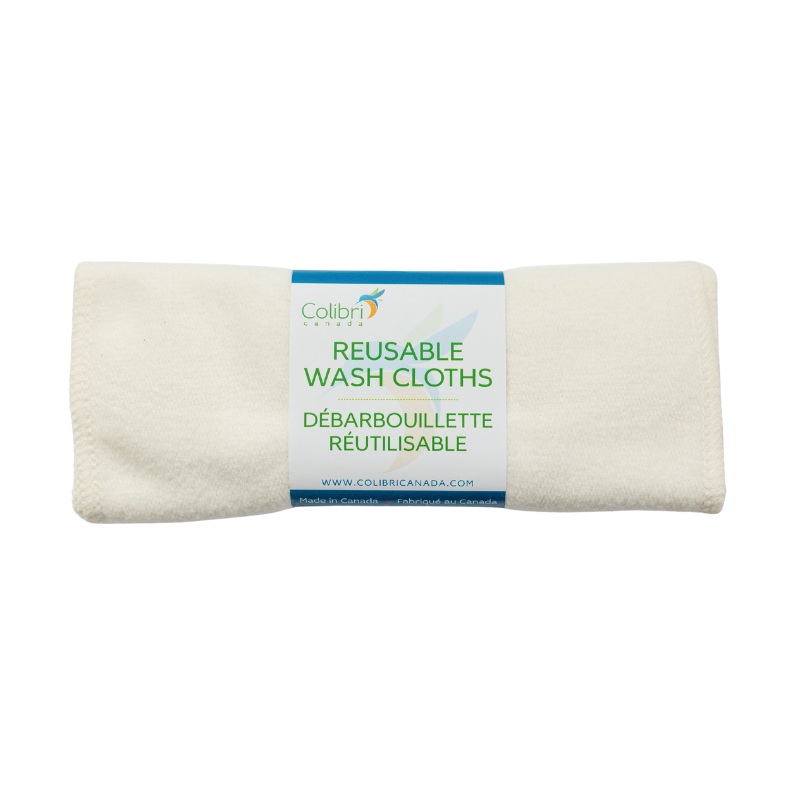 Bamboo/Organic Cotton Wash Cloths