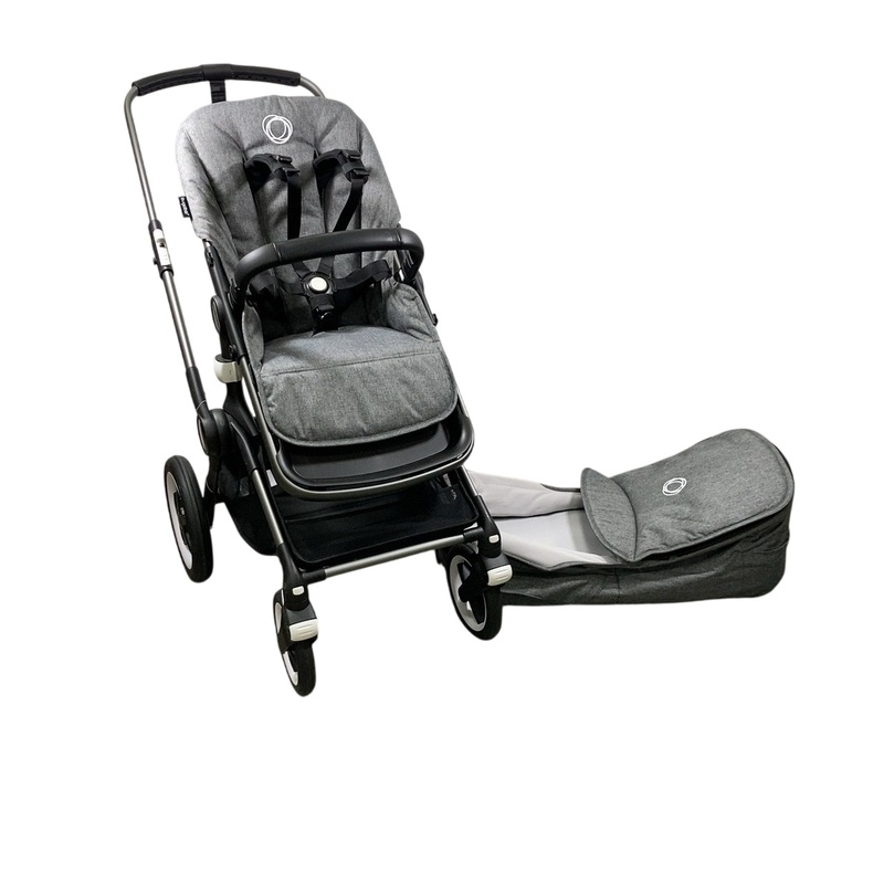 Bugaboo Fox 3 Stroller, 2021, Graphite, Grey Melange