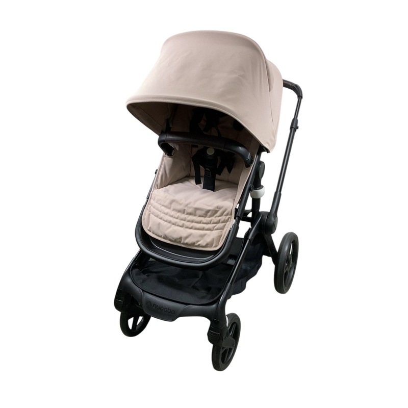 Bugaboo Fox 5 Stroller, 2024, Black, Desert Taupe