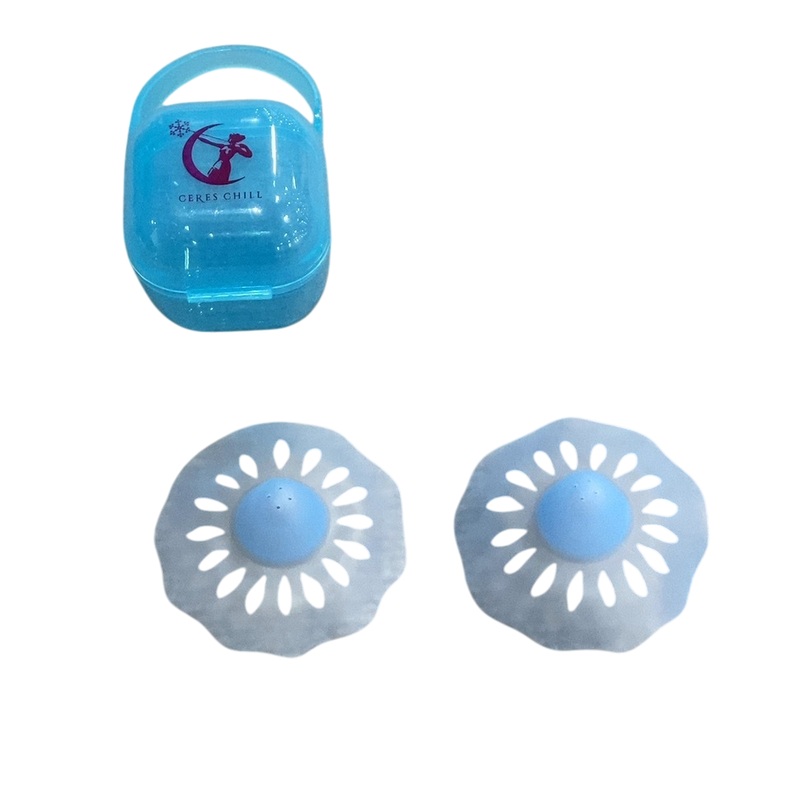 Ceres Chill Shield Maiden Nipple Guard, 24mm, Blue