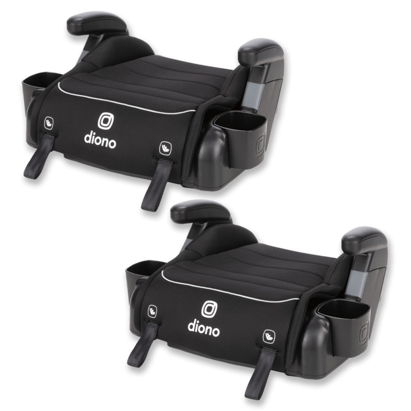 Diono Connect3 RXT Backless Booster (Latch), Pack of 2