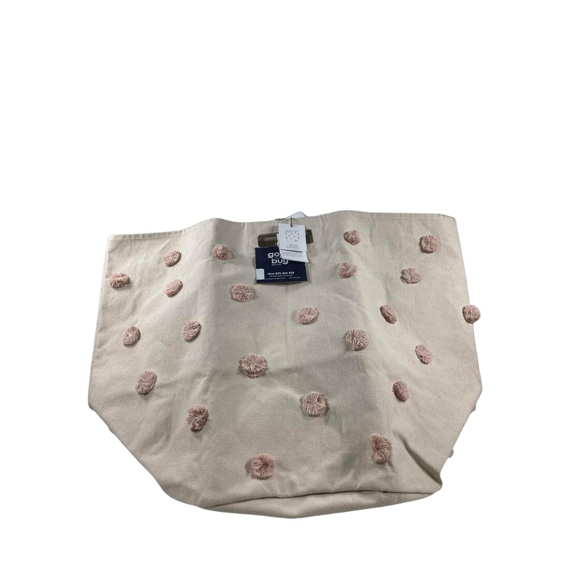 Pehr Pint Basket, Rose Pink