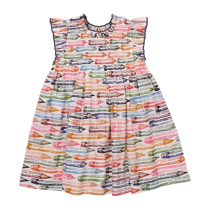 Pink Chicken Stevie Dress – Colored Pencils