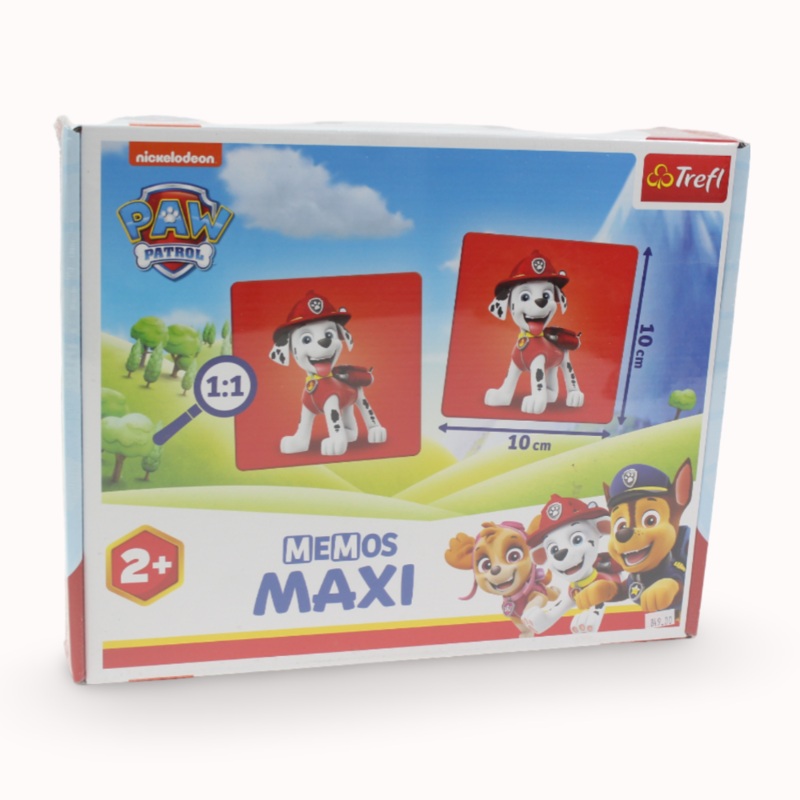 Trefl Game Memos Maxi Paw Patrol Puzzle – 24 Pcs