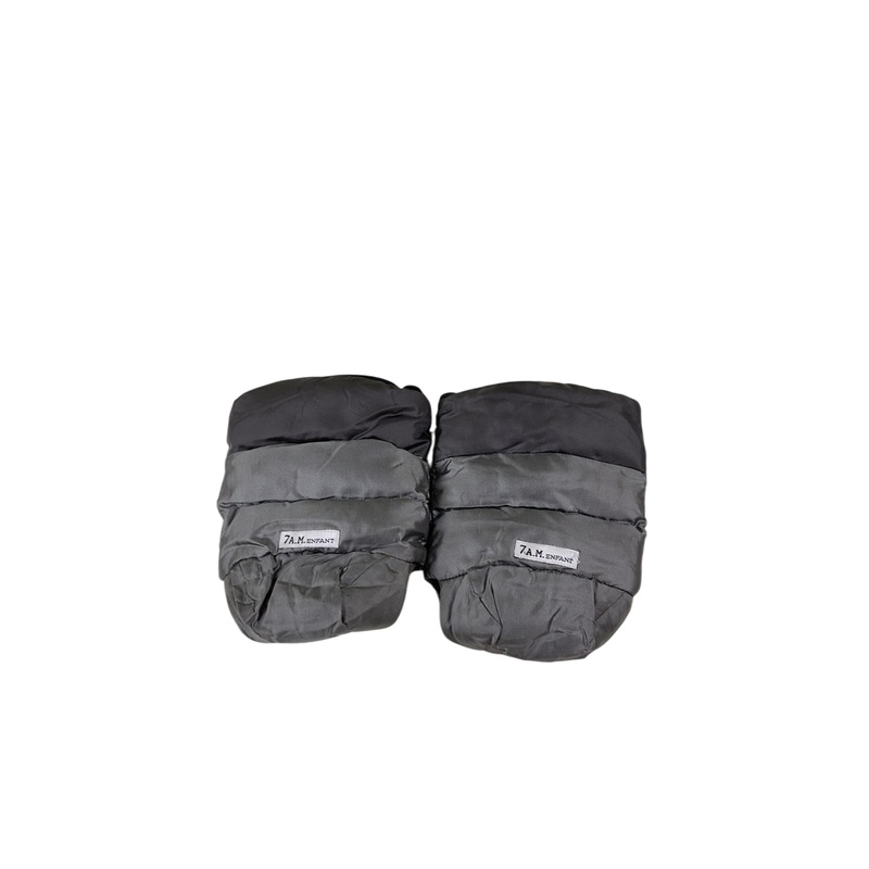 7 A.M. Enfant WarmMuffs, Metallic Grey