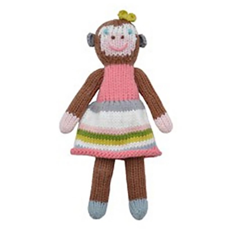 BlaBla School Book Girl Monkey Rattle