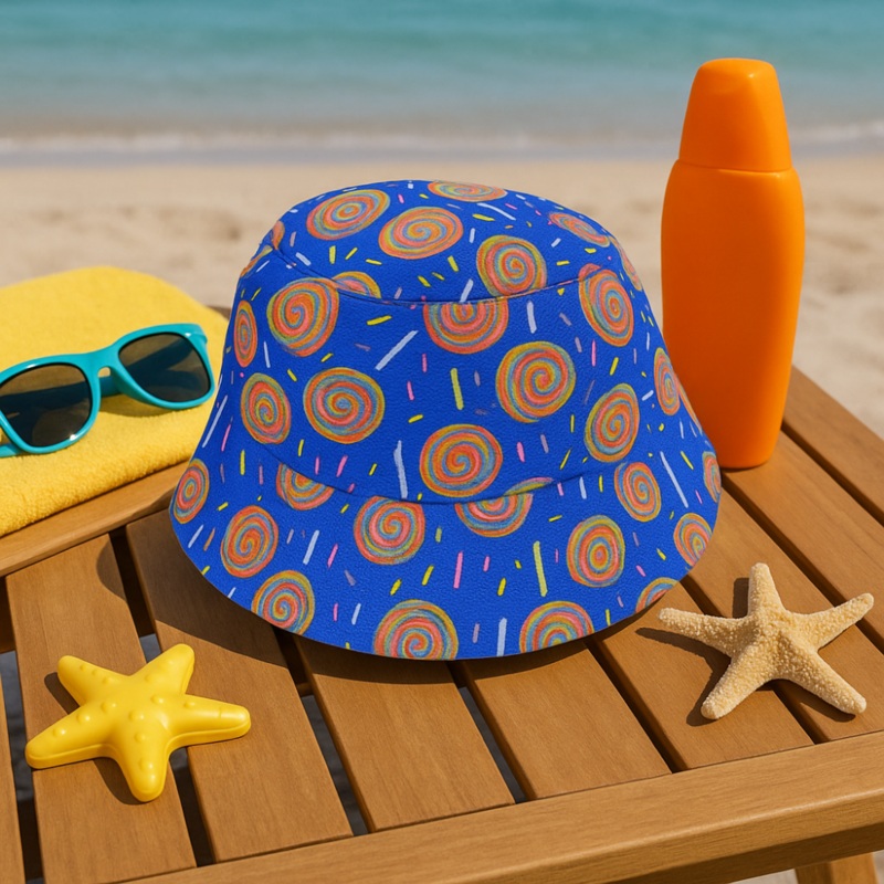 Bucket Hat – Lollipop Print