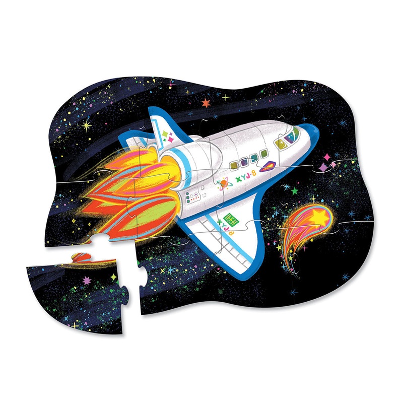 Crocodile Creek- Blast Off 12pc Mini Puzzle