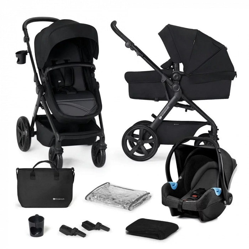 Kinderkraft – A-TOUR Travel System – Black