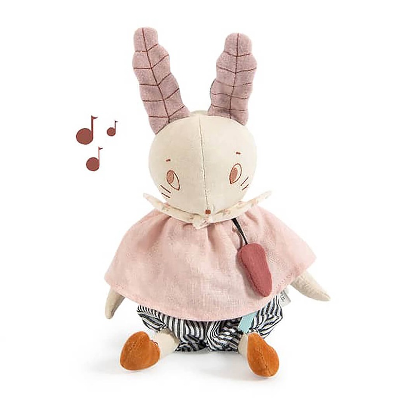 Moulin Roty Musical Toy Lune The Rabbit