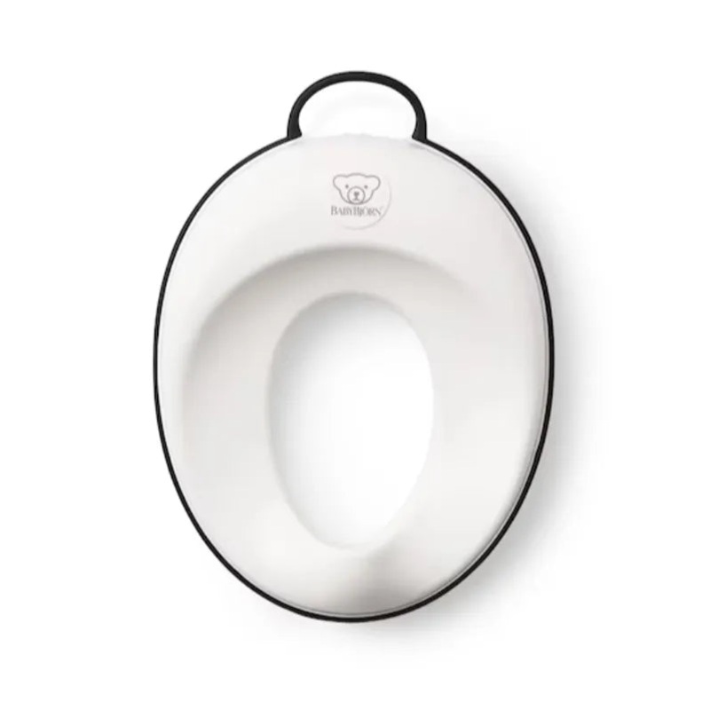 Toilet Trainer Seat – White / Black (Floor Model)