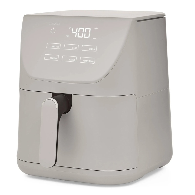 6qt Air Fryer –  Gray (See Description)