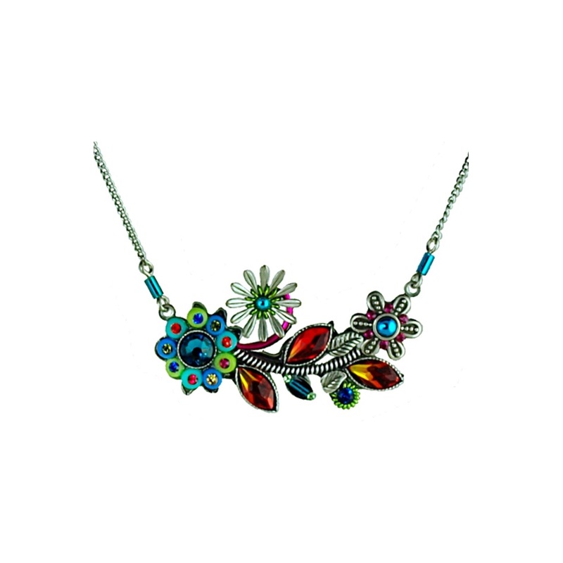 Firefly Botanical Flower Necklace