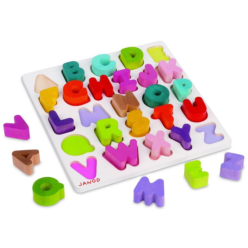 Janod I Wood Alphabet Puzzle