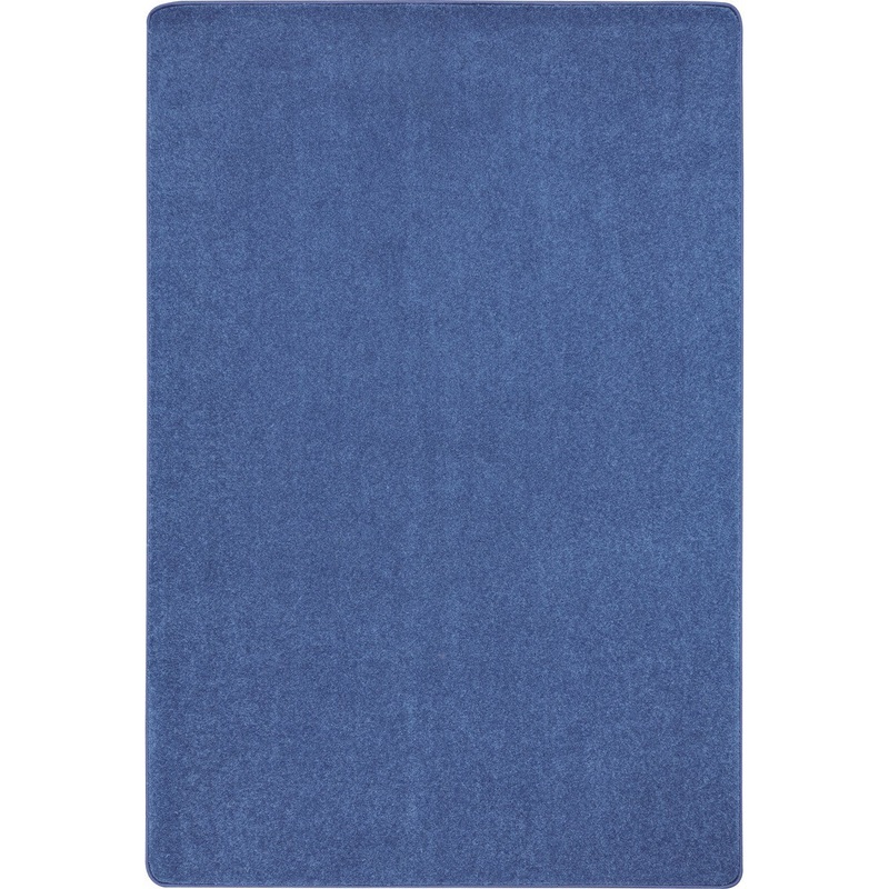 Just Kidding 12′ x 7’6″ area rug in color Cobalt Blue