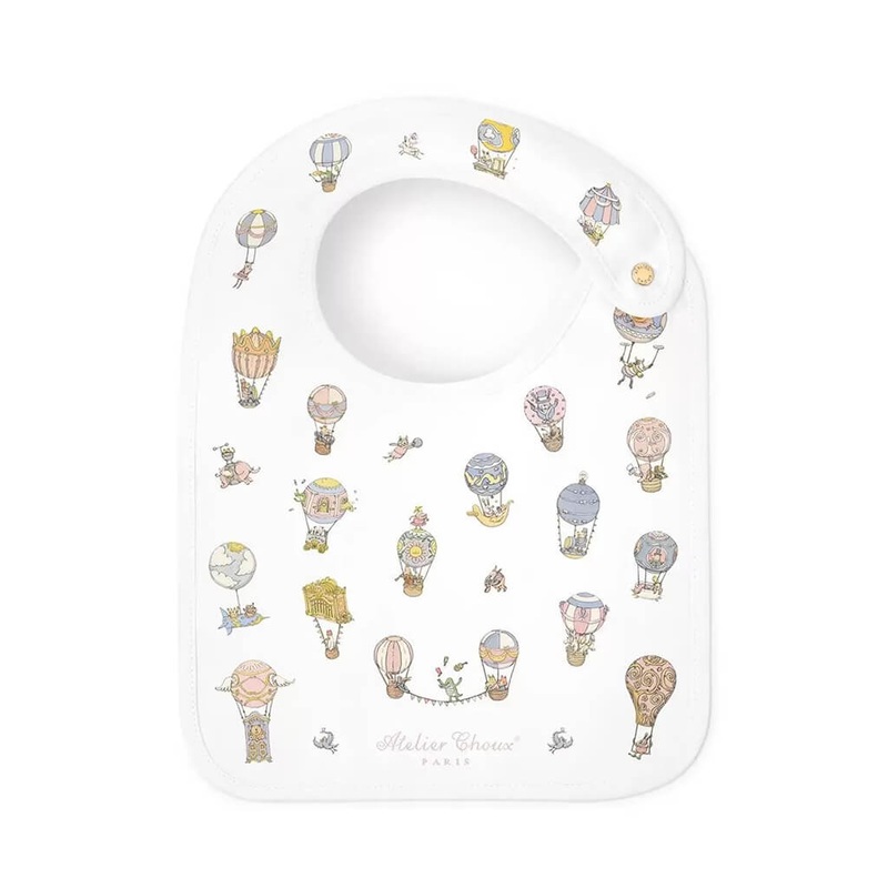 Satin Bib Pastel Circus