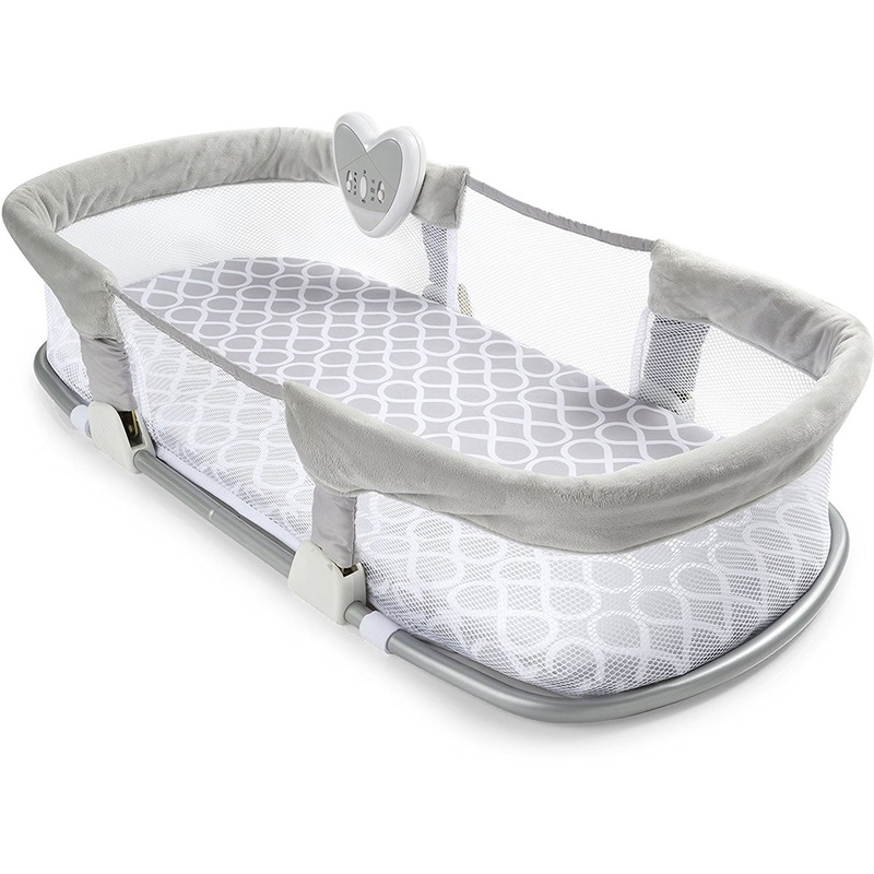 Summer Infant SwaddleMe Deluxe By Your Side Sleeper – Grey