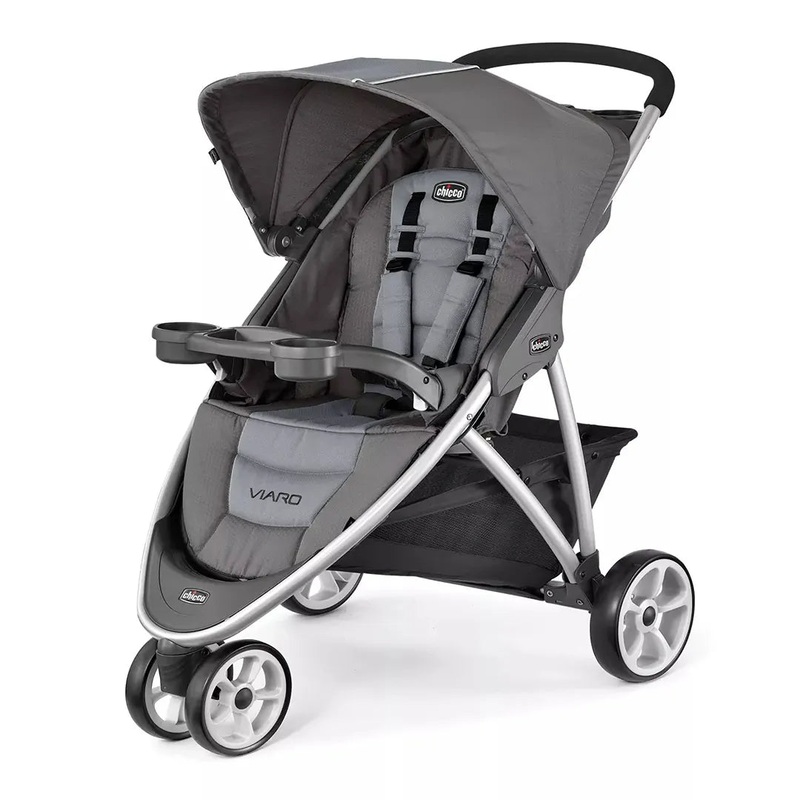 Viaro Quick-Fold Stroller – Graphite | Grey