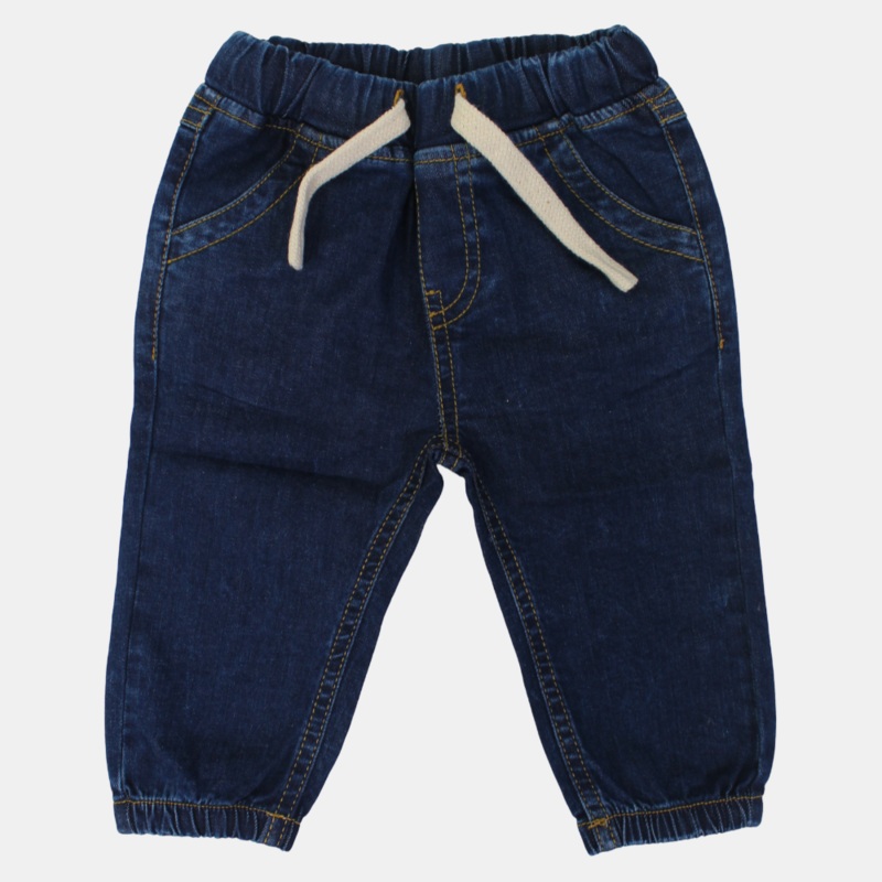 Baby Boys Denim Pants  Classic Navy Blue