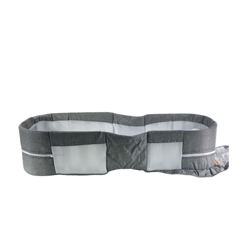 Baby Delight Snuggle Nest Harmony Portable Infant Sleeper, Charcoal Tweed