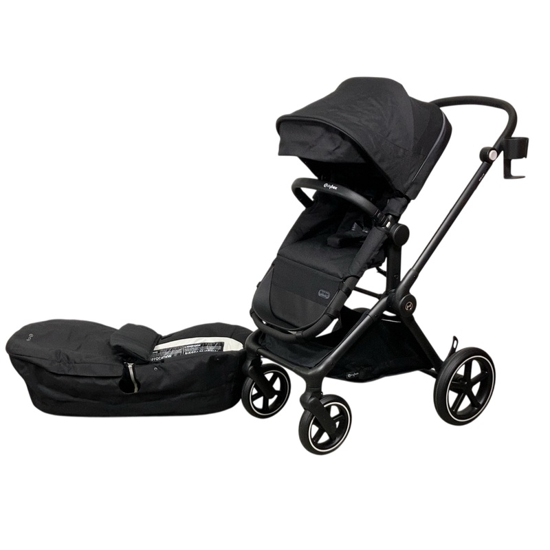 Cybex Eos Lux Stroller, 2023, Moon Black