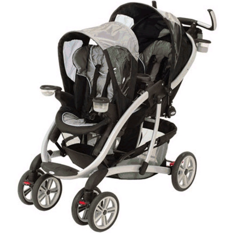 Graco Quattro Tour Duo Double Stroller 6K00INC3 in Ionic